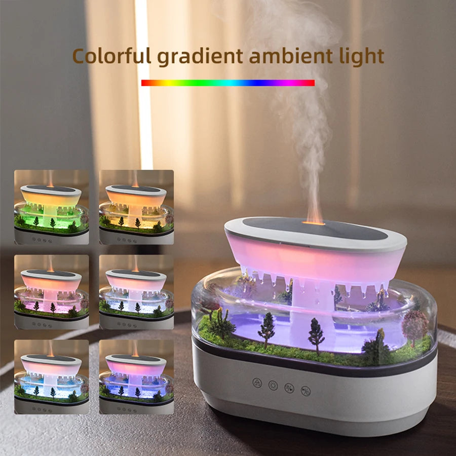 Moderndition™ - Forest Green Raindrop Aromatherapy Diffuser