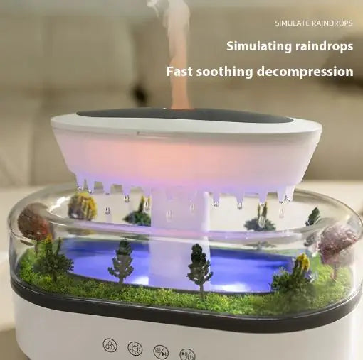 Moderndition™ - Forest Green Raindrop Aromatherapy Diffuser