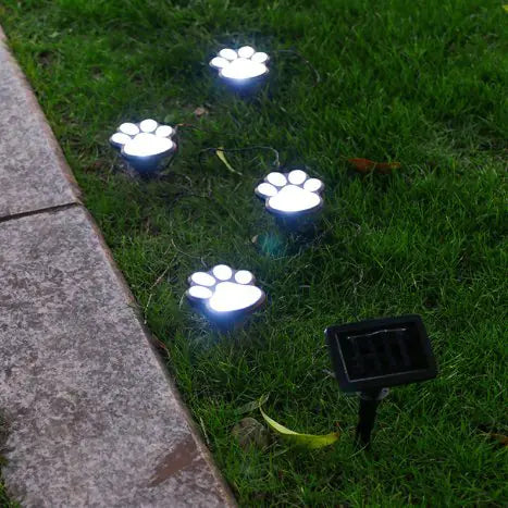 Moderndition ™ - Paw Print Solar Lights
