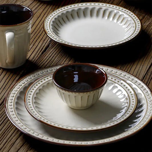 Moderndition™ - Ceramic Creative Plate Set – 6 Pieces