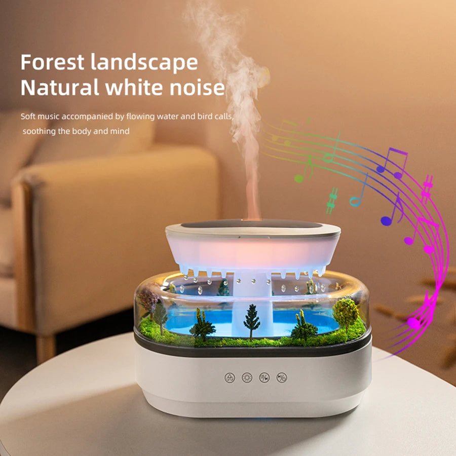 Moderndition™ - Forest Green Raindrop Aromatherapy Diffuser