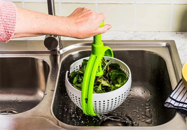 Moderndition™ - Scratch Resistant Nylon Salad Spinner Colander
