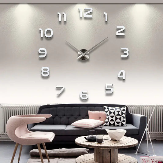 Moderndition™ - Creative 3D Acrylic DIY Wall Clock for Living Room