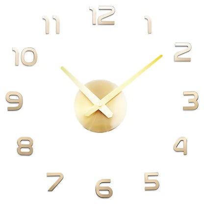 Moderndition™ - Creative 3D Acrylic DIY Wall Clock for Living Room