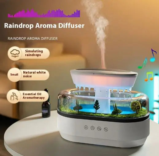 Moderndition™ - Forest Green Raindrop Aromatherapy Diffuser