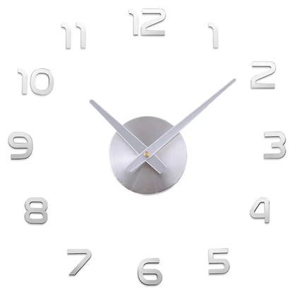 Moderndition™ - Creative 3D Acrylic DIY Wall Clock for Living Room
