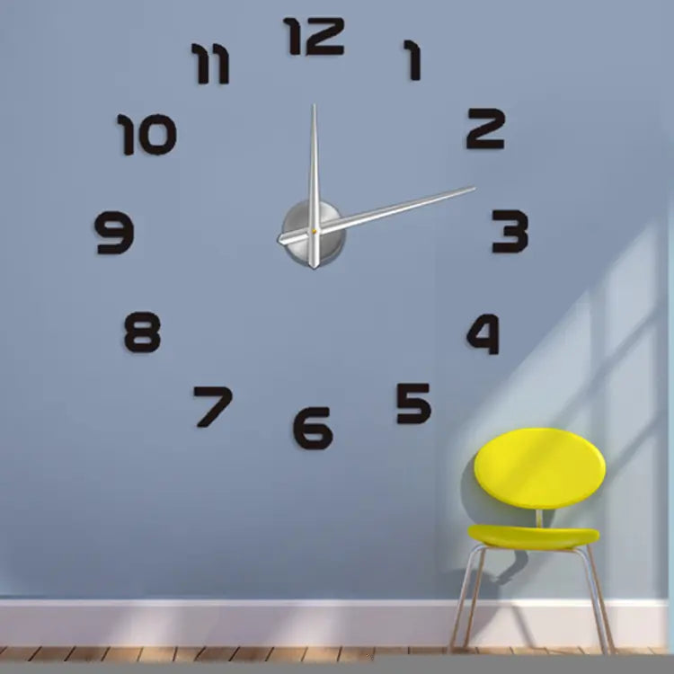 Moderndition™ - Creative 3D Acrylic DIY Wall Clock for Living Room