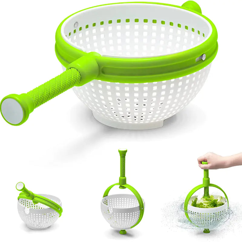 Moderndition™ - Scratch Resistant Nylon Salad Spinner Colander